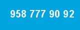 958 777 90 92